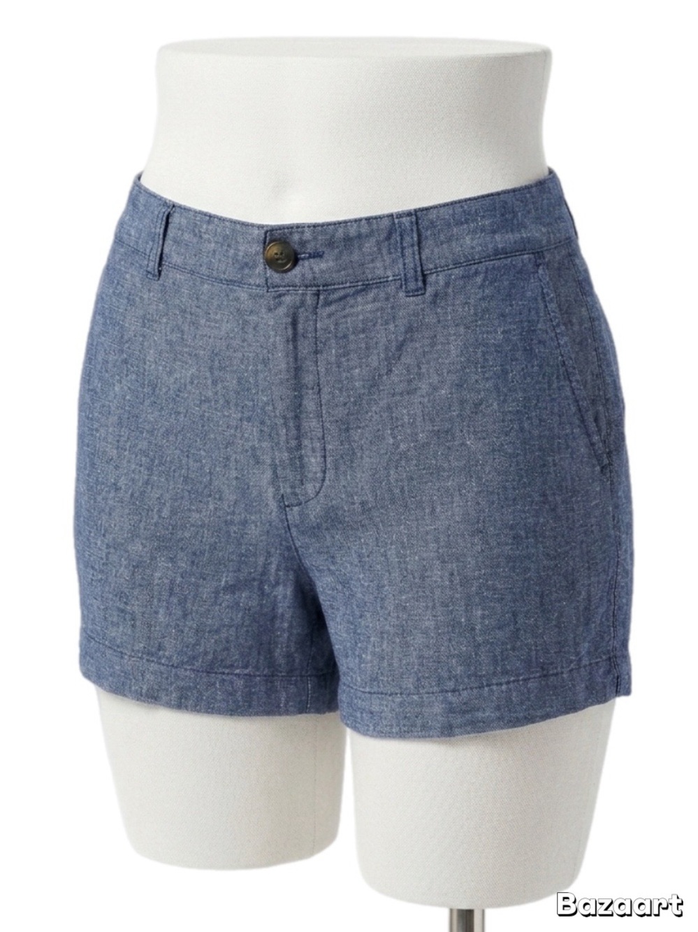 Old Navy Chambray Bermuda Shorts - Blue Sz 10